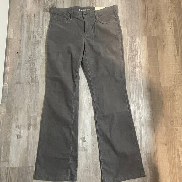 NWT Lands End Five-Pocket Corduroy Pants, Mid-Rise Bootcut Size 12T - Picture 12 of 16